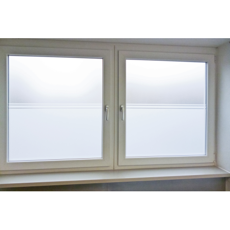 Anwendungsbild Fensterbauschraube FBS: Zwei Fenster mit Kunststoffrahmen
