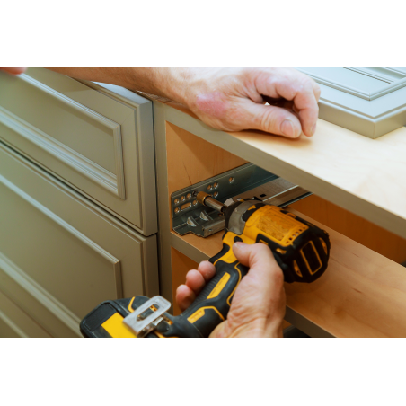 Anwendungsbild Spanplattenschraube Velox B: Schubladenführung