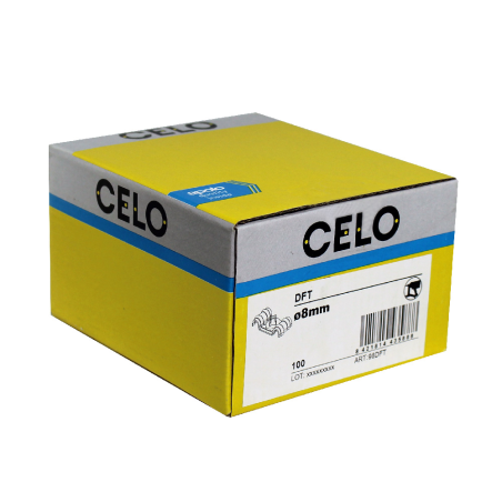 Verpackungsfoto Box Metallclip DFT 8, doppelt Vorderseite