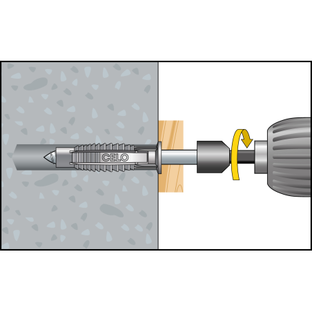 Montagebild FX 3 Sechskantkopf