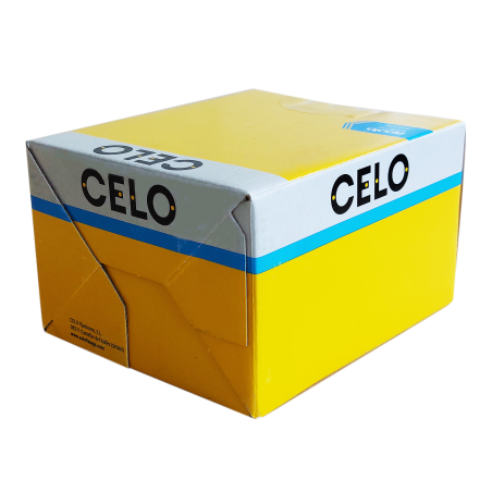 Verpackungsfoto Rückseite der Box 9N-6 von CELO Verpackungsfoto Rückseite der Box 9N-6 von CELO