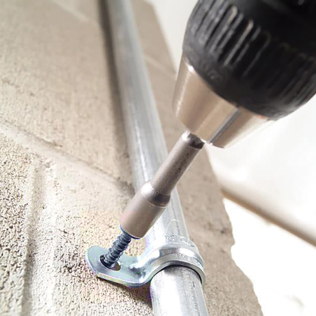 Betonschraube BTS B 5-30/5, Sechskantkopf, Zinklamellenbeschichtung