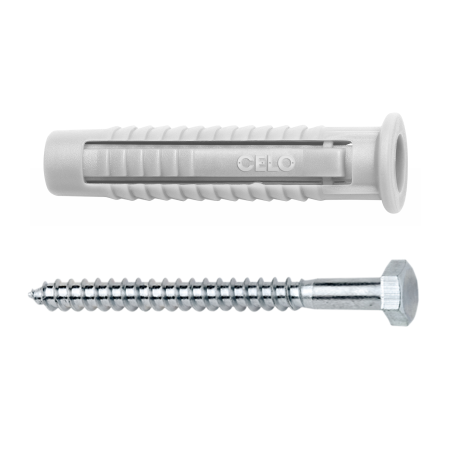 Produktbild Dübel FX mit Sechskant Holzschraube