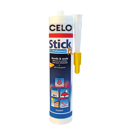 Produktbild StickFX Professional Kleb- und Dichtstoff CL, transparent