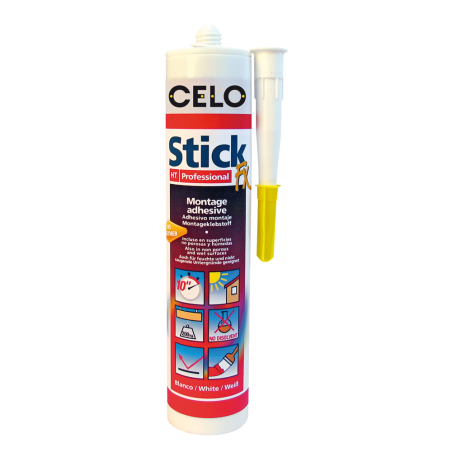 Produktbild StickFX Professional Montageklebstoff HT, weiß Produktbild StickFX Professional Montageklebstoff HT, weiß
