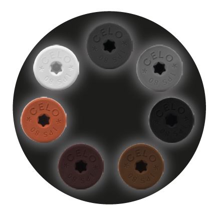 Bild der sieben Farbvarianten des IPS