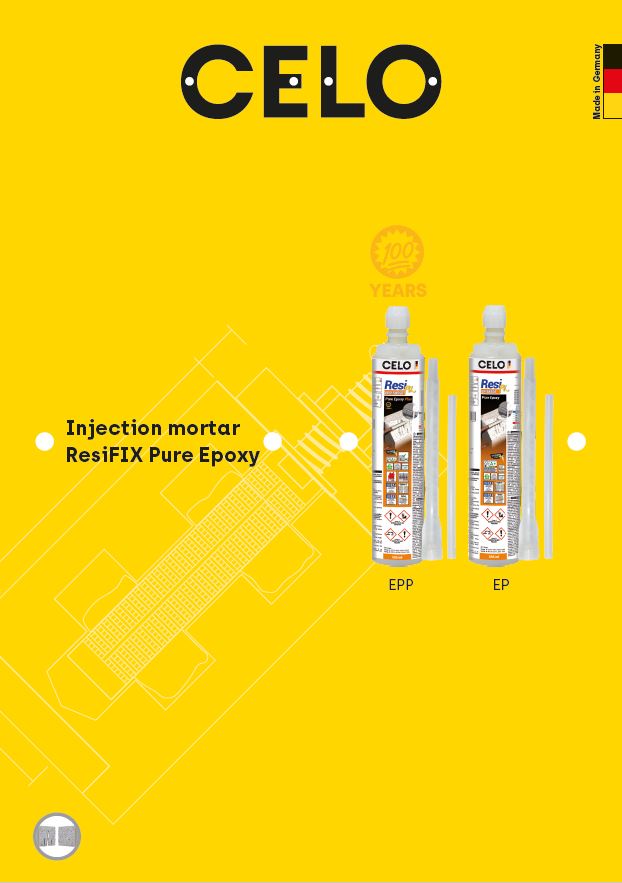 Injection mortar ResiFIX Pure Epoxy EPP & EP Broschure