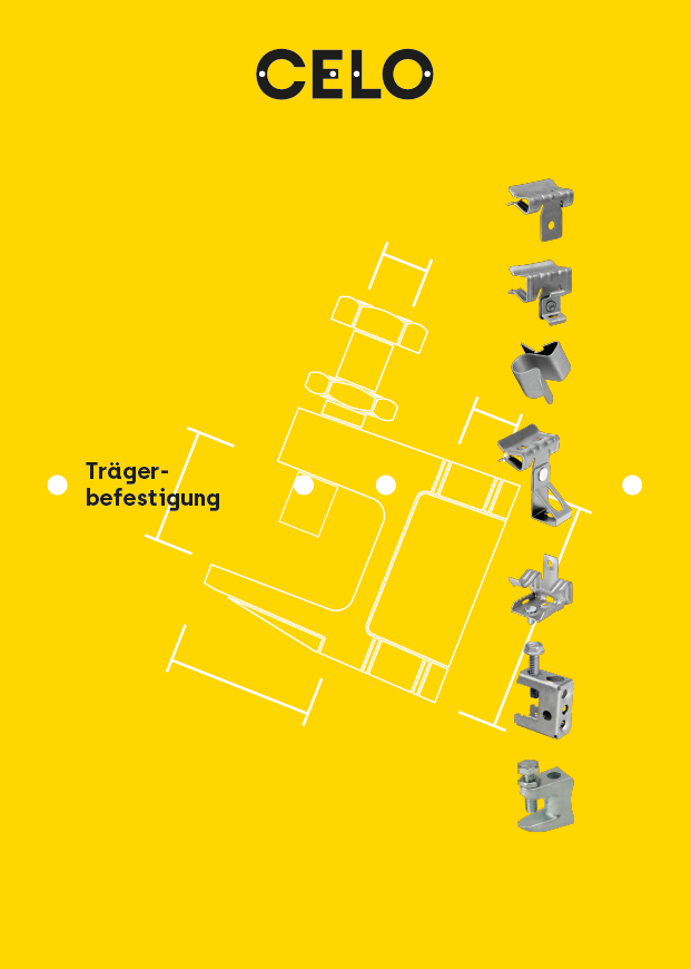 Flyer Trägerbefestigung