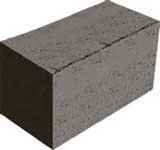 dunkler Betonblock