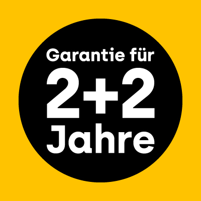 2+2 Garantie Sticker 