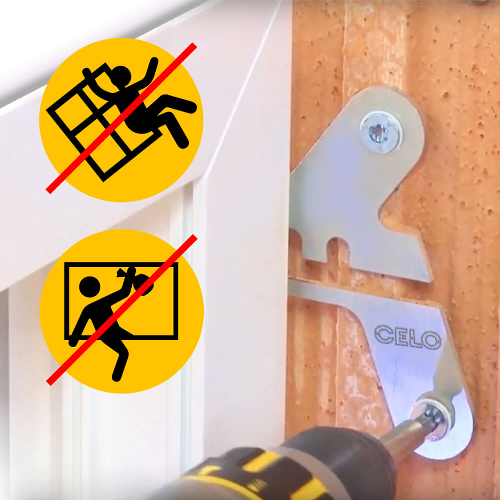 Fenstersicherung ProtectFIX® zur Einbruch- und Absturzsicherung