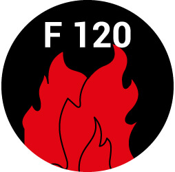 Durch das Feuerwiderstands-Gutachten F120 erfüllt der Blitzanker die Brandschutz-Anforderungen  
