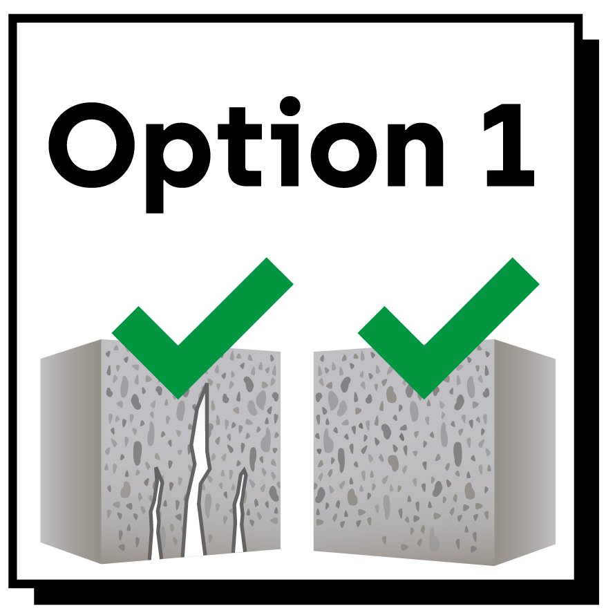 ETA Option 1 Icon, auch für gerissenen Beton geeignet