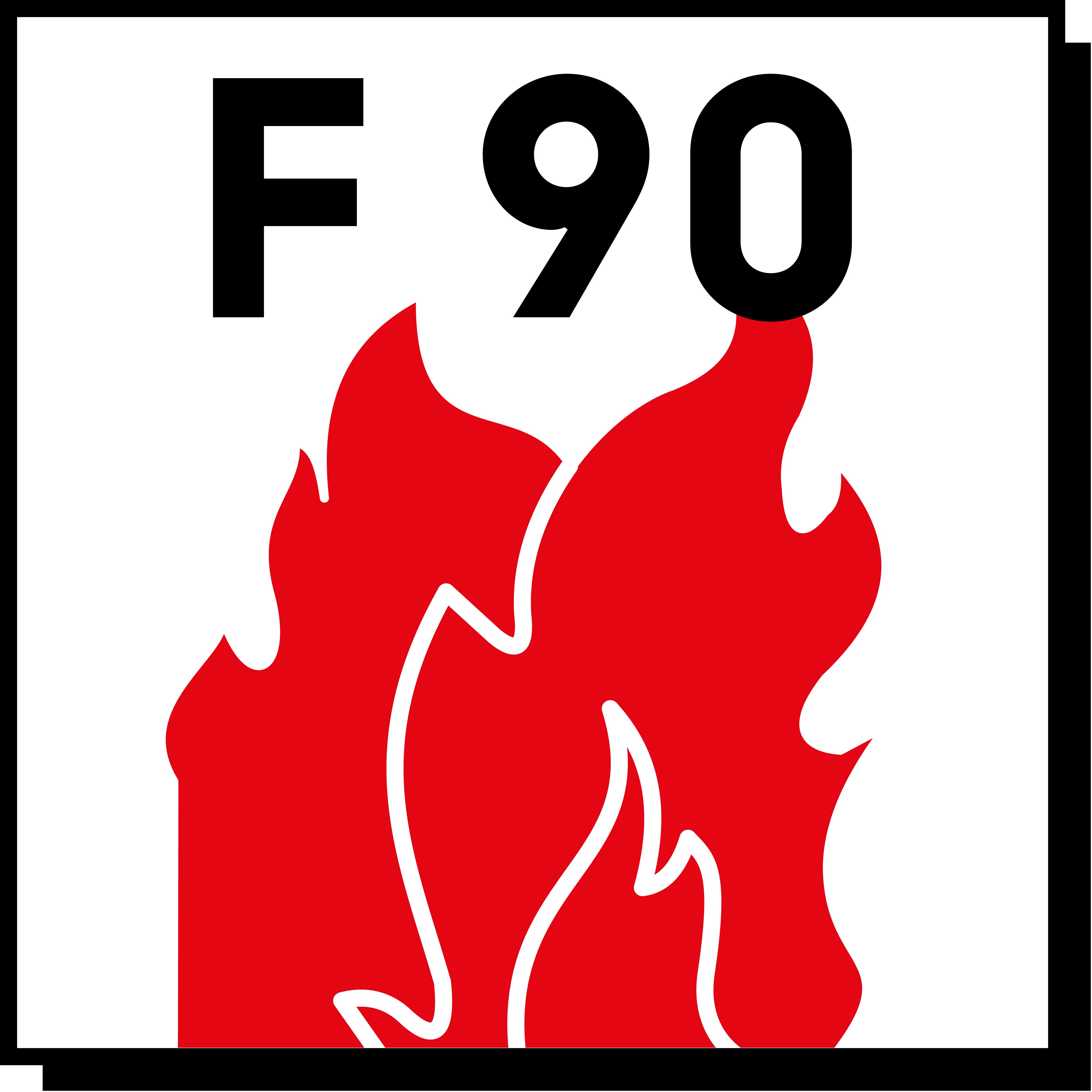 Icon Feuerwiderstandsklasse F90